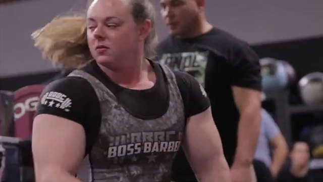 Kristy Hawkins Power lifting – Video