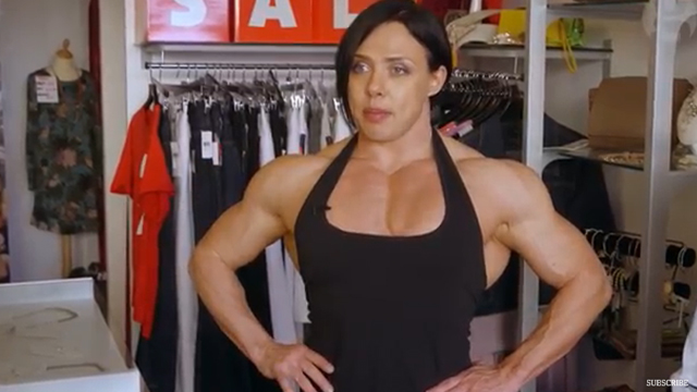 Female Bodybuilder Rene Campbell Guardian – Video