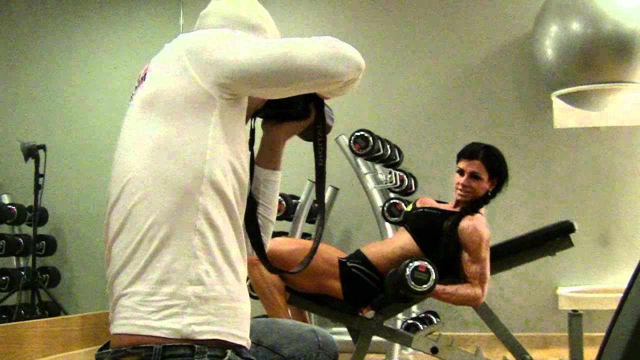 Kristina Dybdahl IFBB Photo Shoot Video