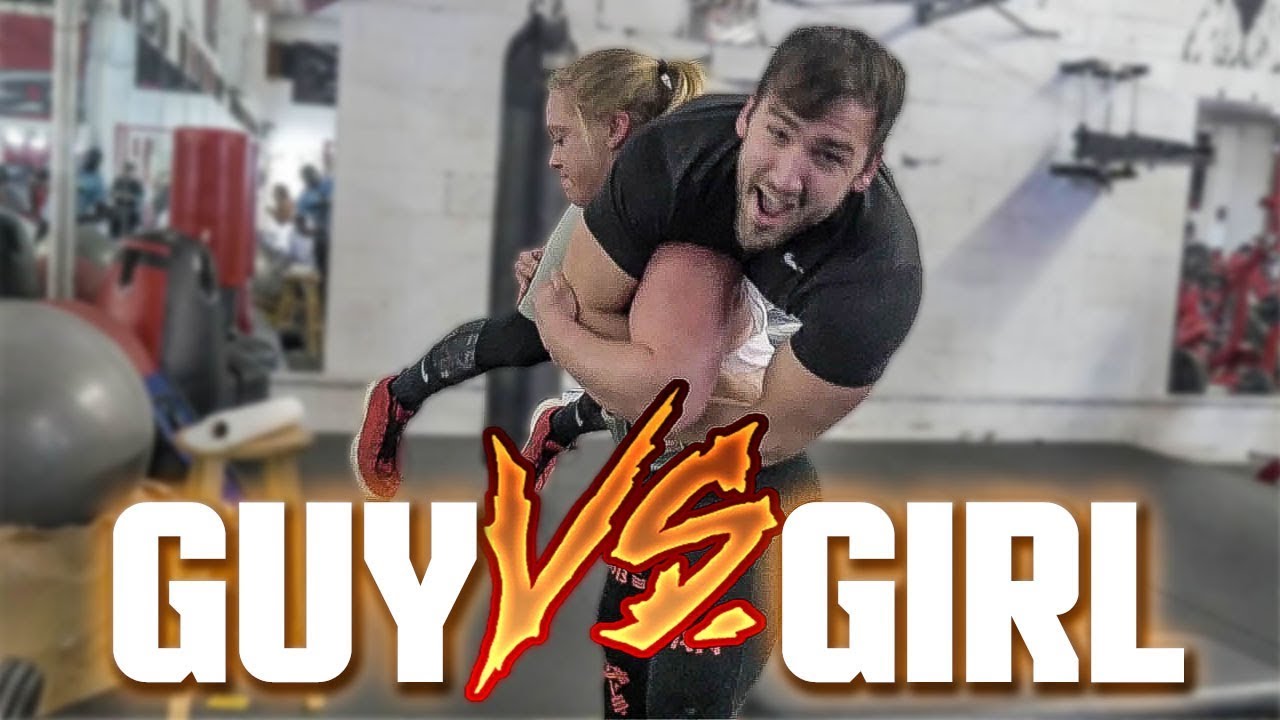 Tina La Titan Wilson vs Guy Video