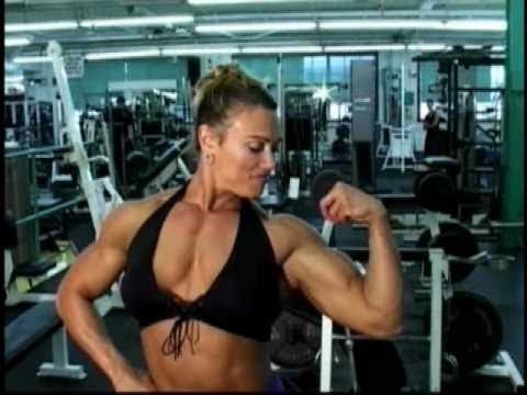 Colette Nelson Workout Posing Video