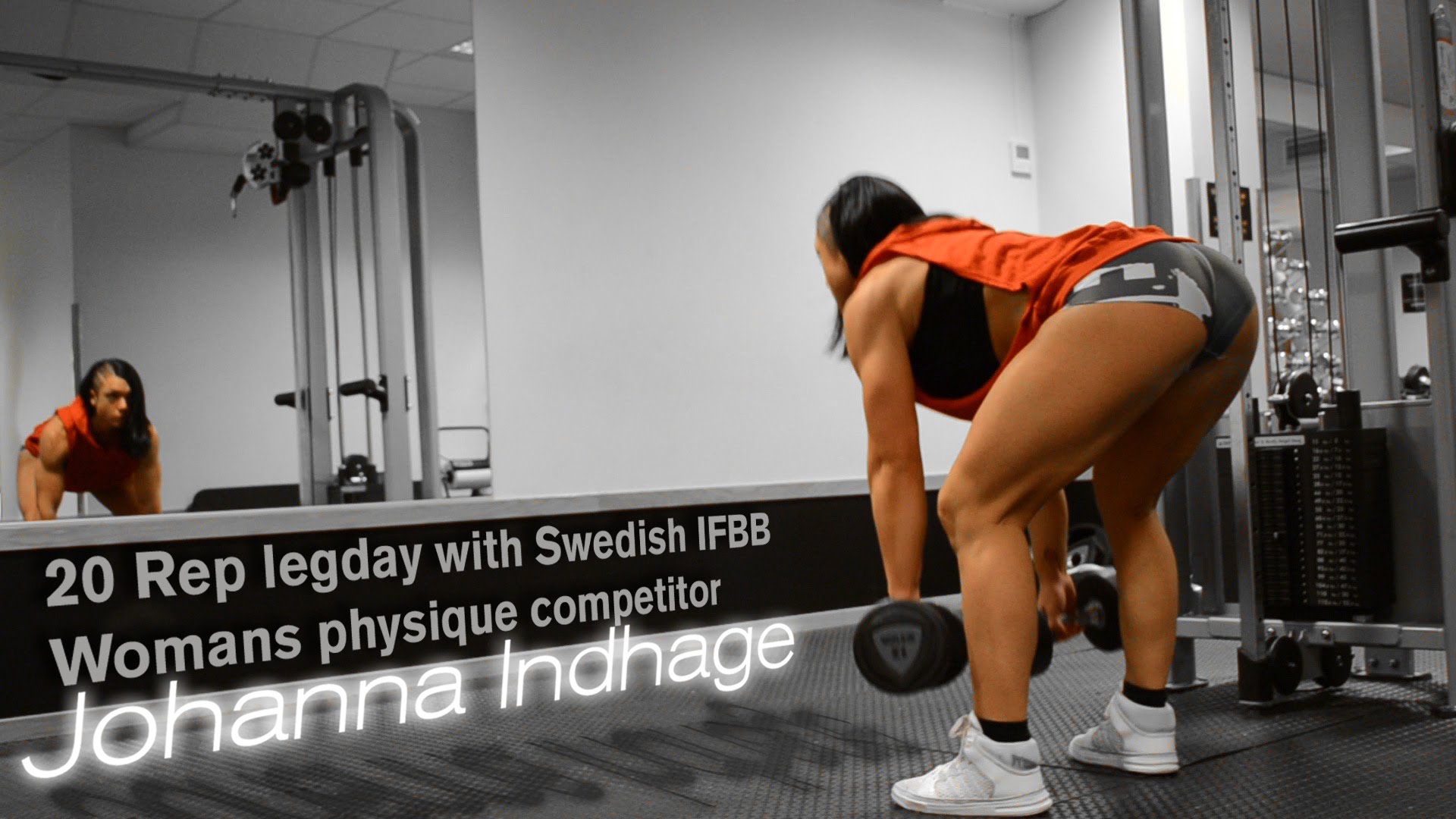 Johanna Indhage Leg Workout Video