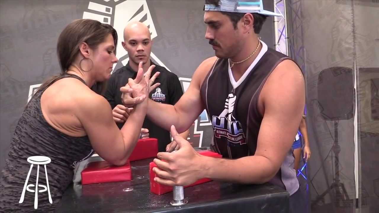 Mixed Armwrestling League Video