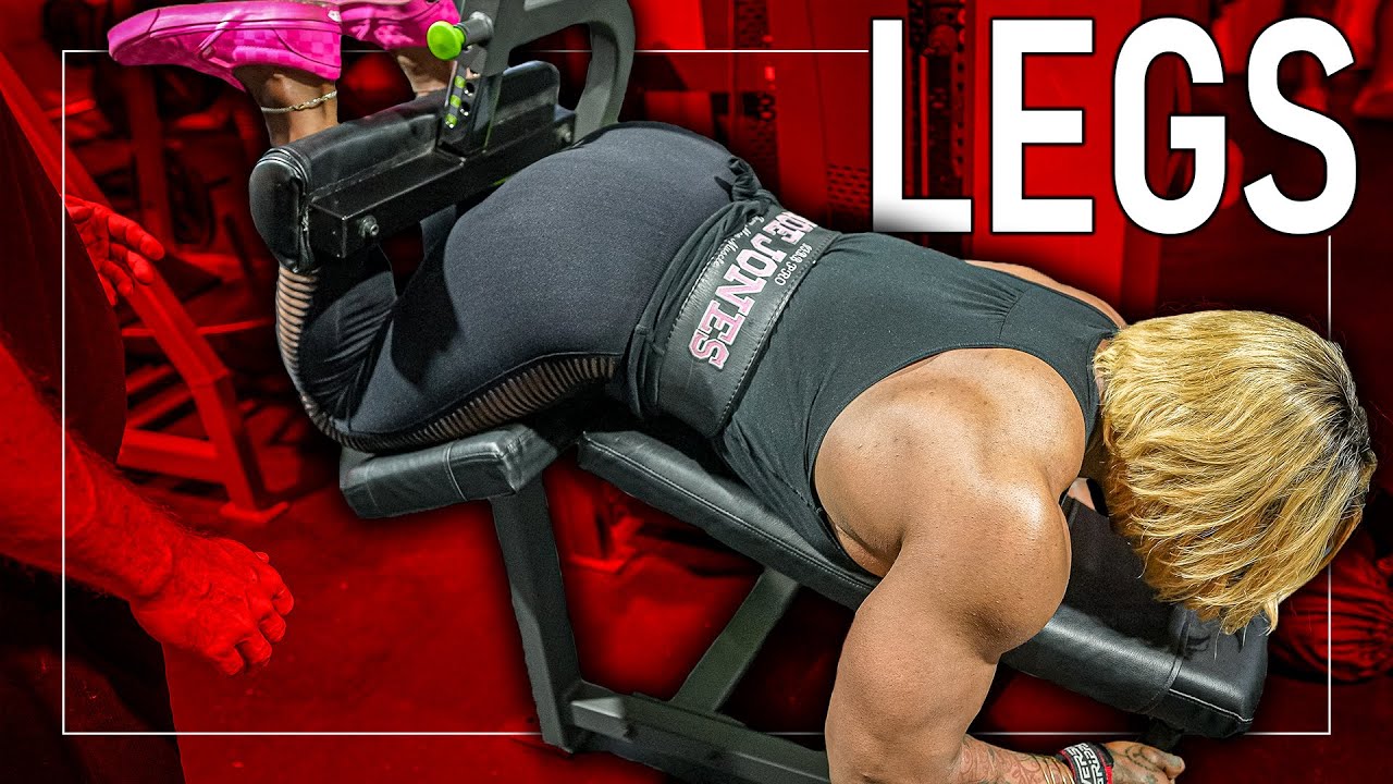 Monique Jones Leg Day Video