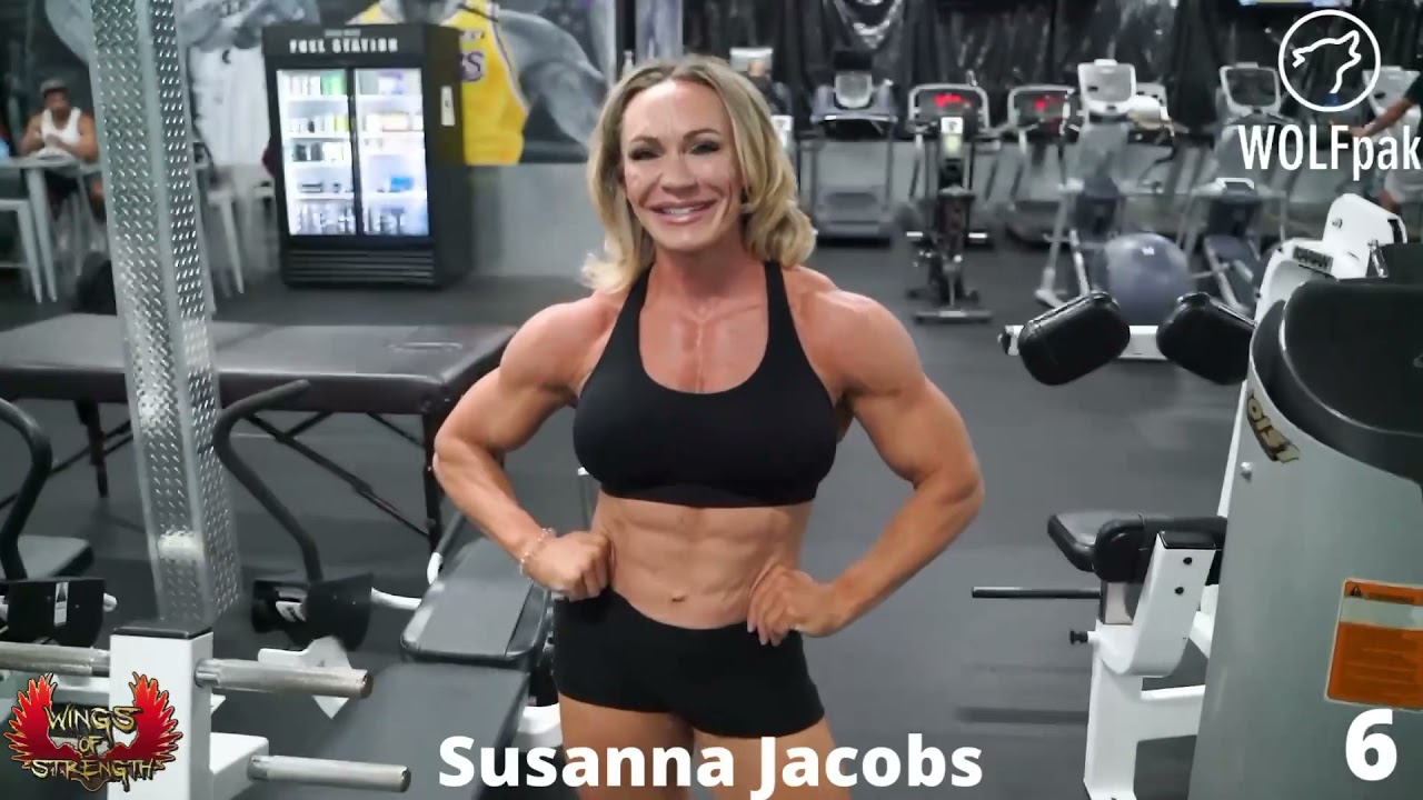 Girls with Muscle Abs Video