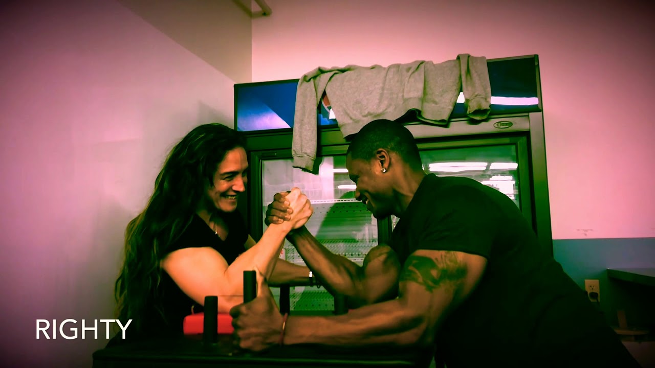 Christy Resendes Mixed Armwrestling Video