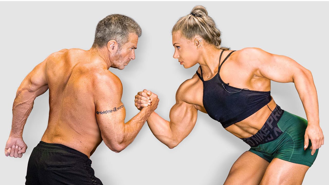 Melissa Brodsky vs Old Guy – Video