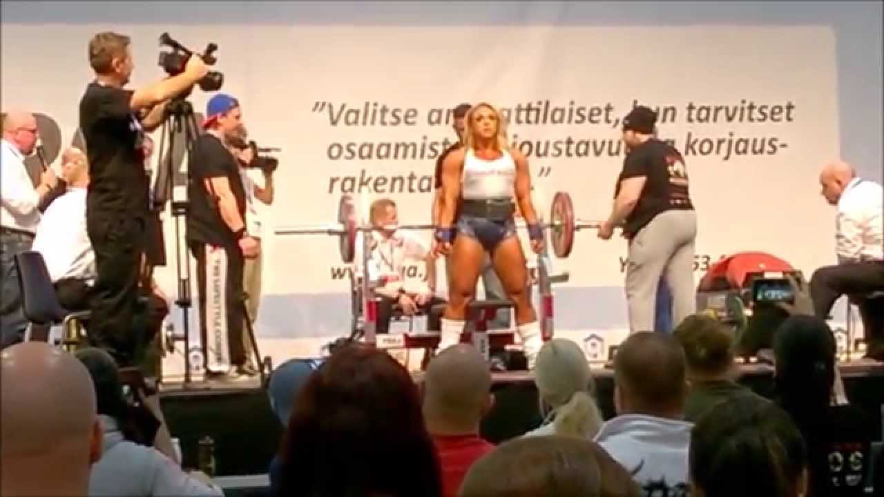 Minna Pajulahti Bench Press Video