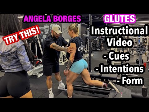 Angela Borges Glute Training Video