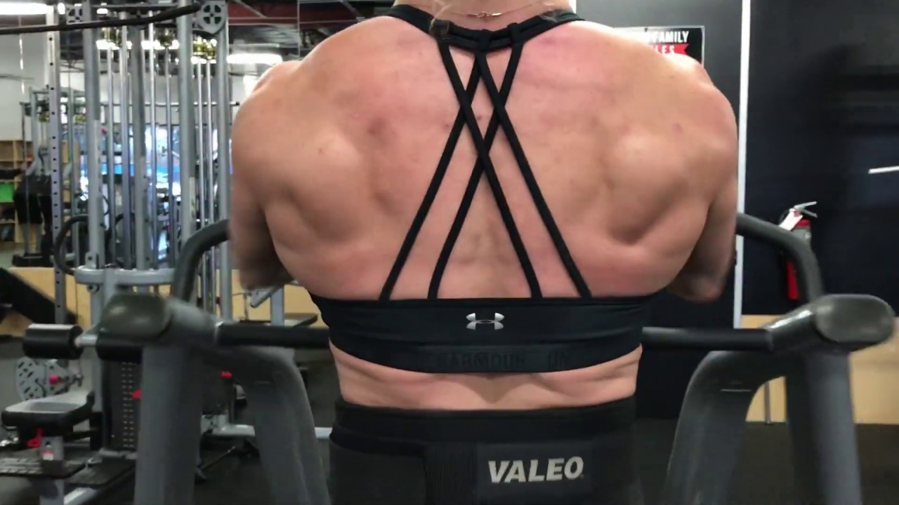 Jessica Williams Back Training Video