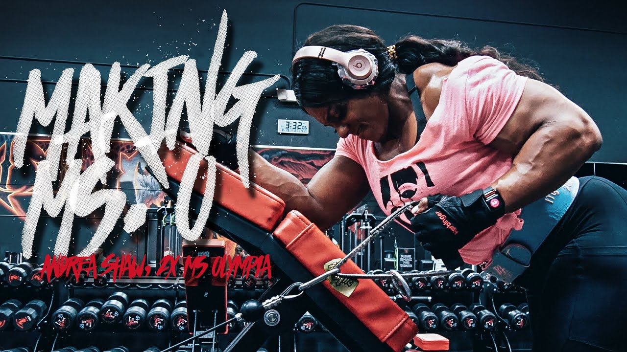 Andrea Shaw Back Workout Video