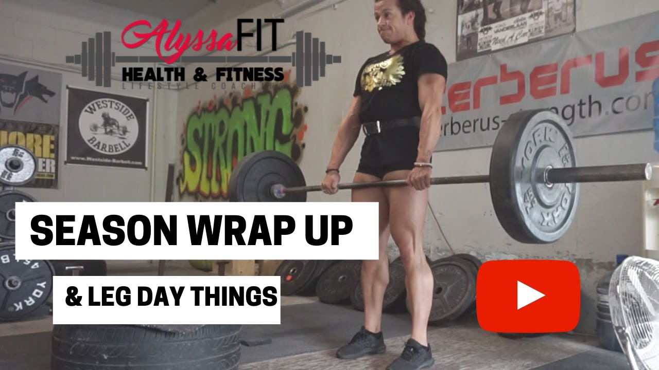 Alyssa Coppolino Leg Day Video
