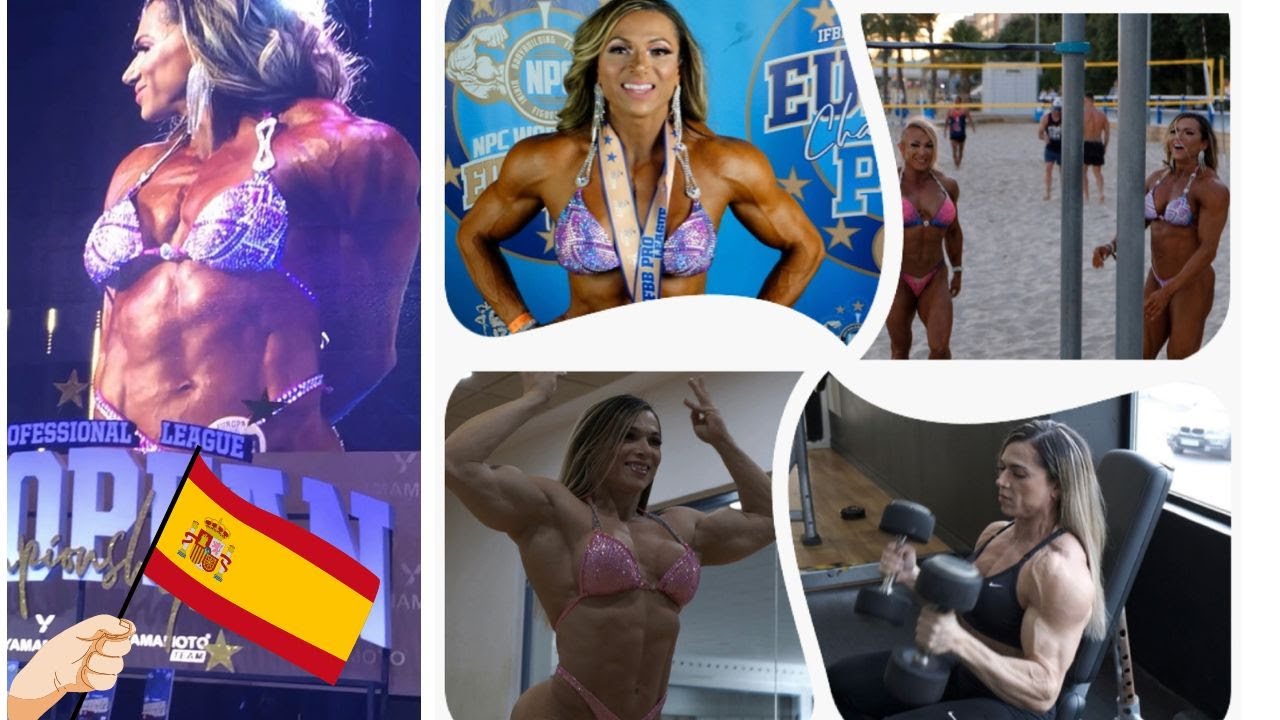 Carol Alves Workout Posing Video