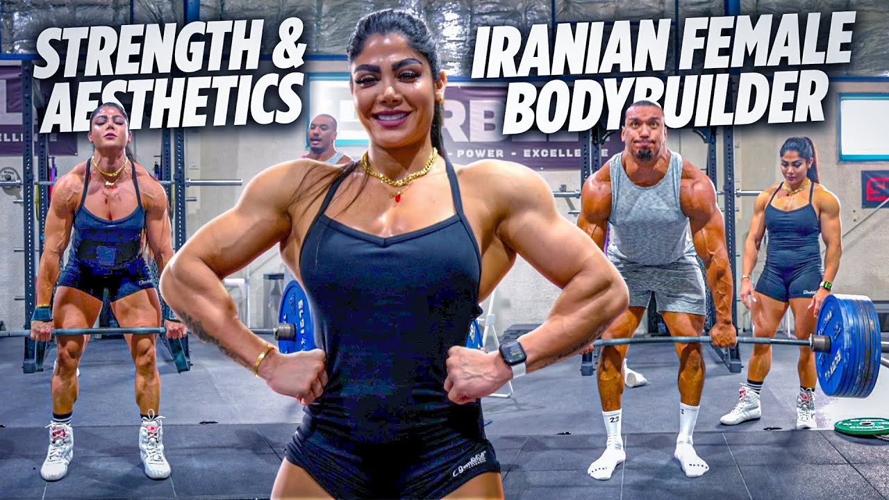 Sahar Rahmani Gym Deadlifting Video
