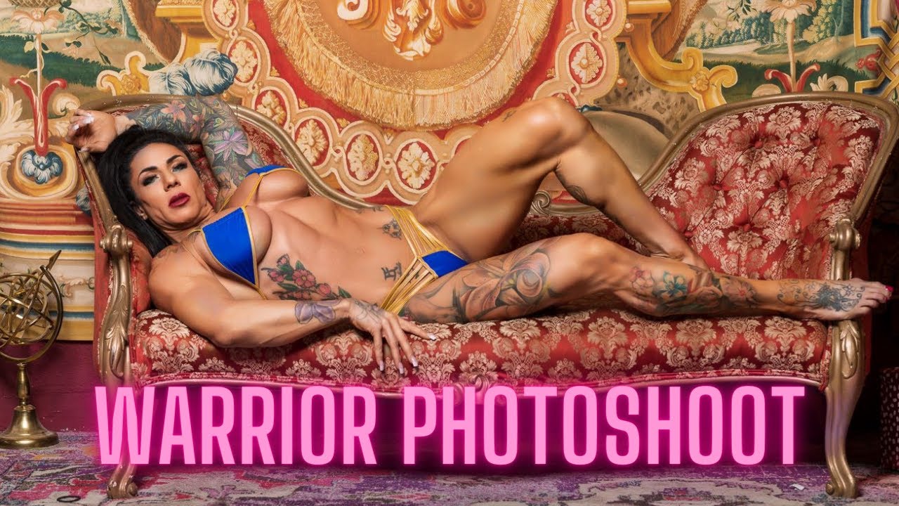 Jennifer Aguirre Super Hero Photoshoot Video