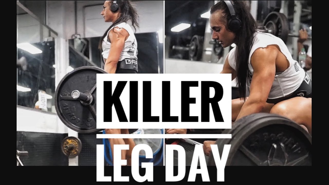 Konnie Slyziut Leg day Video