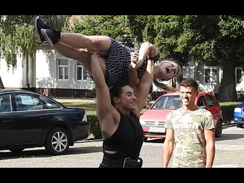 Janka Vašková Human Throw Video