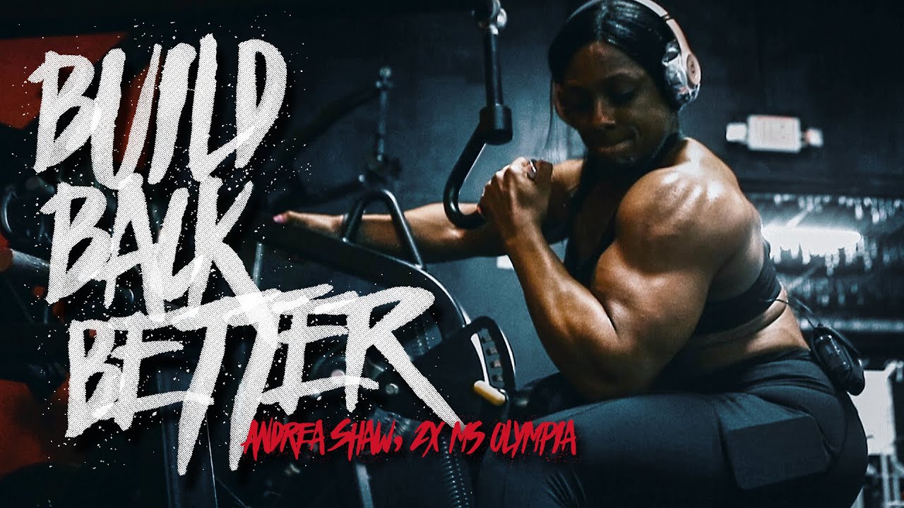Andrea Shaw Back Workout Video