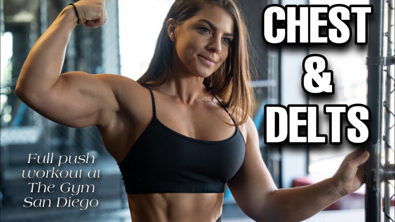 Ida Bergfoth Chest Workout Video