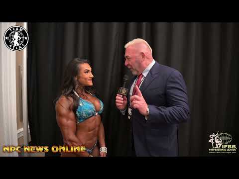 2023 New York Pro Women’s Physique Winner Natalia Abraham Coelho