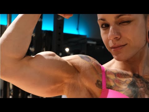 Anna Kovalevska Gym Posing Video