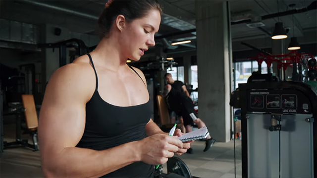 Vladislava Galagan Leg Workout Video