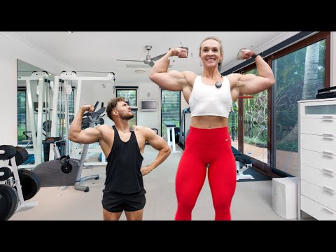 Blakelee Ortega Gym Workout Video