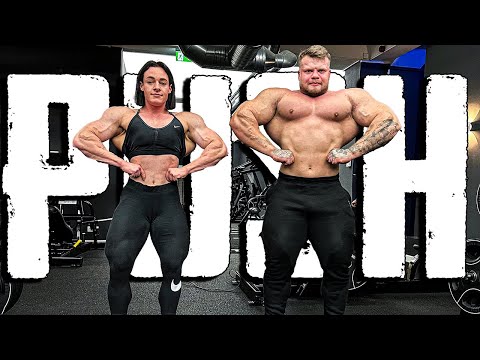 Amandine Kolly Chest Workout Video