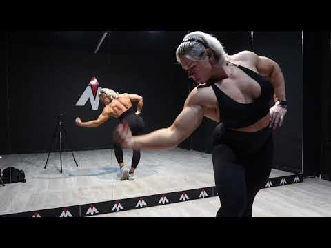 Bernadetta Berni Gym Posing Video