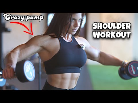 Ida Bergfoth Shoulder Workout Video