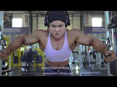 Anastasia Korableva Gym Workout Video