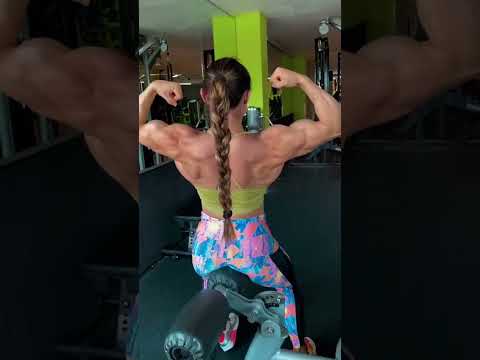 Jessica Sestrem Gym Posing Video