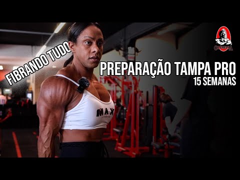 15 Semanas Para Competir | FIBRANDO TUDO NO TREINO DE PEITO |