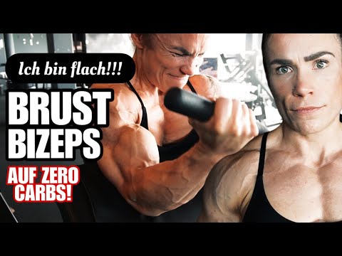 Brust & Bizeps auf ZERO CARBS – wo soll das hinführen? // Ich bin FLACH!