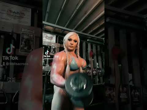 Ifbb Pro Bodybuilder Lisa Cross | #muscle women #fitnessmotivation #shorts