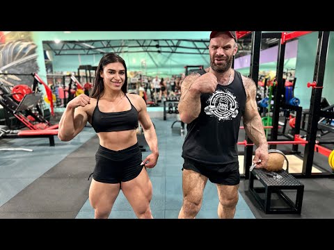 Daria Shuer Mixed Arm Wrestling Video