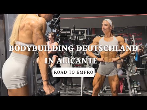 Jeanne Kassel Gym Posing Video