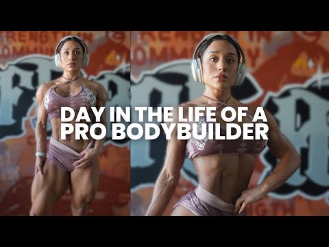 day in the life of a female bodybuilder prepping for a show | new low weight