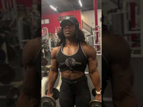 Ashley Jones biceps workout video