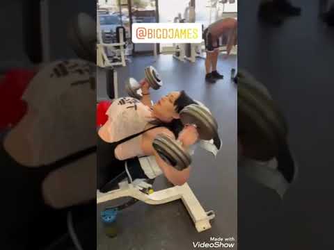 Natalya Kovalyova Chest Workout Video