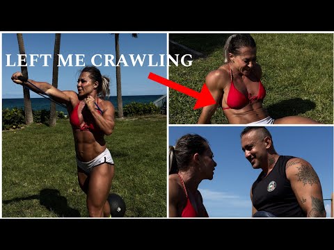Aliona Meriacri MMA Workout Video
