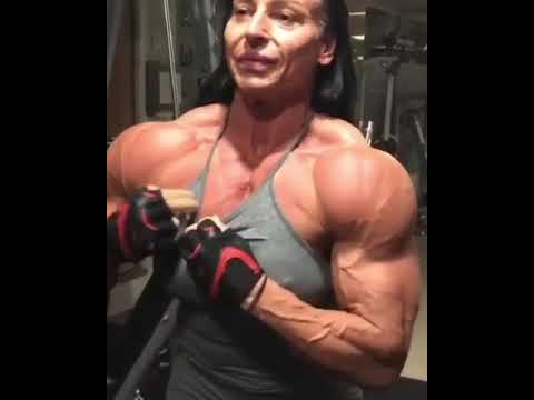 Irene Anderson Female Bodybuilder Video
