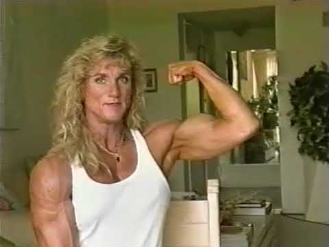 Suzy Hamilton Female Bodybuilder Video