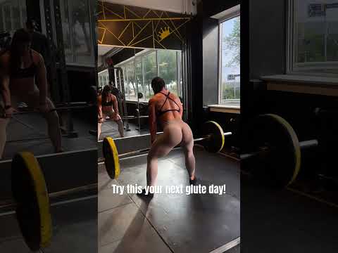 This one will have you at hello! 👋 your next glute exercise right here. #workout #gym #fitness