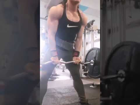 Tifani Wittman 60kg curls video