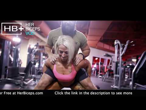 Female Bodybuilder Andrea Rogers VS BeardMAN