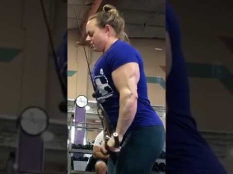 HUGE Woman Mogs Men – Kristy Hawkins