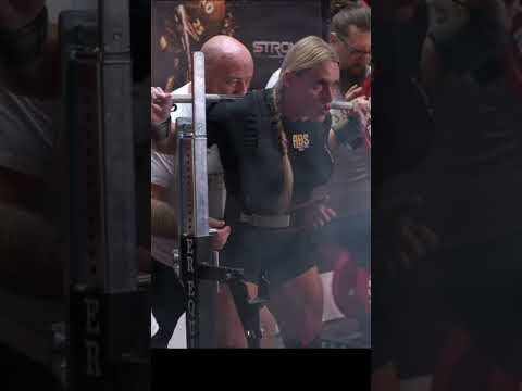 Denise Herber smashing a 245kg Squat on her 2nd Attempt at the ABS Pro Powerlifting Series.