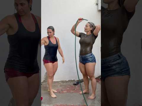 SILVIA QUER ME DAR BANHO? 😂🩷💪🏻