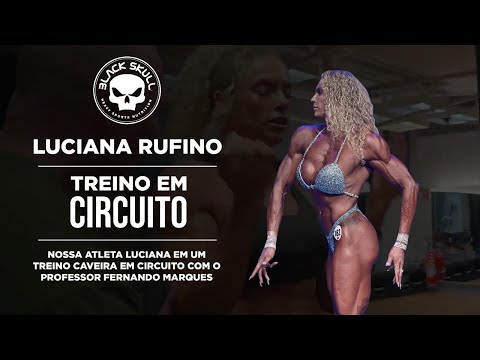 TREINO PRÉ COMPETIÇÃO (CIRCUITO) DA CAMPEÃ WOMEN'S PHYSIQUE LUCIANA RUFINO
